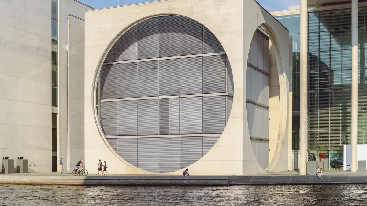 The Marie-Elisabeth-Lüders-Haus on the Spree in Berlin, the Bundestag building where the economics and energy committee holds its hearing